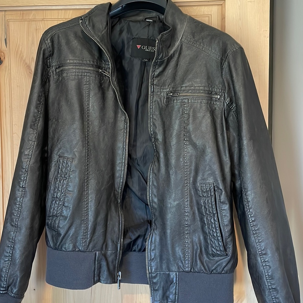 Guess leather jacket